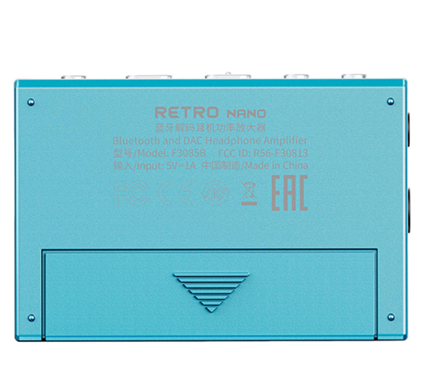 FiiO SNOWSKY RETRO NANO DAC Niebieski - 1347096 - zdjęcie 3